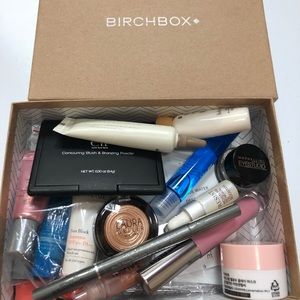 Birchbox assorted sample sized makeup